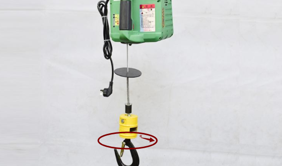 便攜式牽引葫蘆的旋轉吊鉤